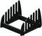 Plastic Rack Chopping Board 6 Slots Catering Chopping Board Holder