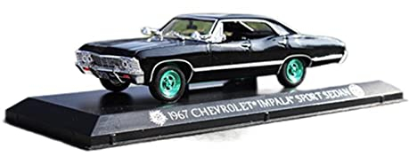 NALora Motorfahrzeuge Replika Auto 1:43 Für Chevrolet Impala Simulation Diecast Alloy Classic Sports Car Model Collection Souvenir Ornament Originalgetreue Nachbildung