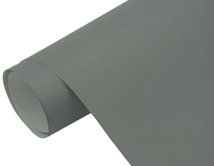 Neoxxim 9,65€/m2 3D Autofolie matt grau matt 200 x 150 cm Lackfolie Car Wrapping Lackschutzfolie blasenfrei flexibel