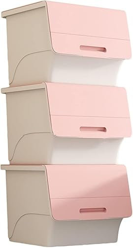 CONGRUI Kinderschrank Schubladentyp Kinderschrank Kleiderschrank Spind (Rosa)