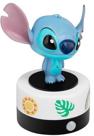 Paladone Disney Stitch Veilleuse avec détecteur de mouvement et veilleuse pour chambre d'enfant, adolescent, maison