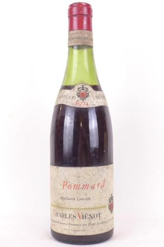 pommard charles vienot (capsule abîmée) rouge 1974 - bourgogne