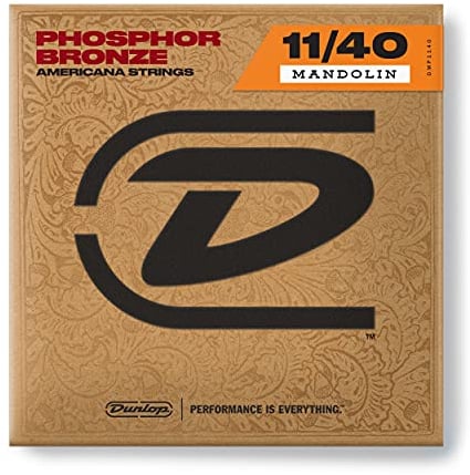 Dunlop DMP1140 Phosphor Medium Mandolin Strings (Pack of 8)