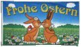 Flagge Frohe Ostern 5-90 x 150 cm