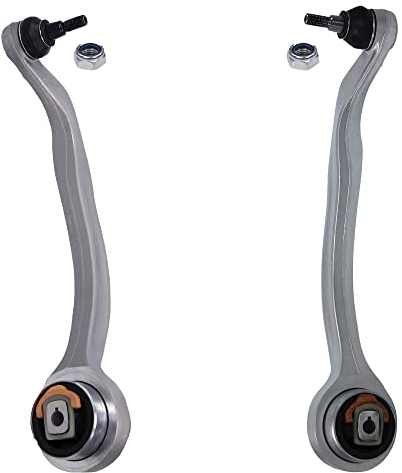 BESTPRICE 2x Querlenker Vorderachse hinten unten links & rechts Kompatibel mit A udi A4 B5 (8D2), A4 B5 Avant (8D5), A4 B6 (8E2), A4 B6 Avant (8E5), A4 B6 Cabriolet (8H7), A4 B7 Avant (8ED), A4 B7 Cab