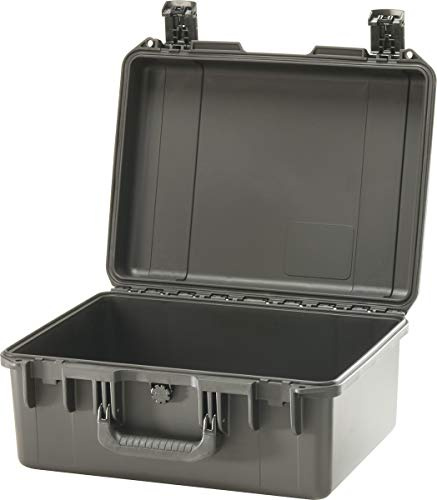 PELI Storm IM2450 Professional Protective Transport Case, Watertight and Dustproof, 43L Capacity, Made in US, No Foam, Black