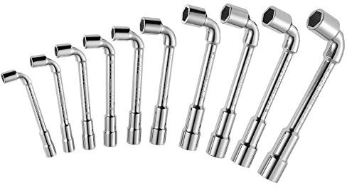 Jeu de 16 clés à tête de pipe