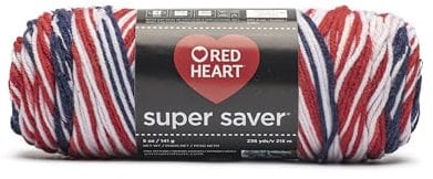 Red Heart Super Saver - Americana, 11.67 x 27.4 x 11.67 cm (E300.3943)