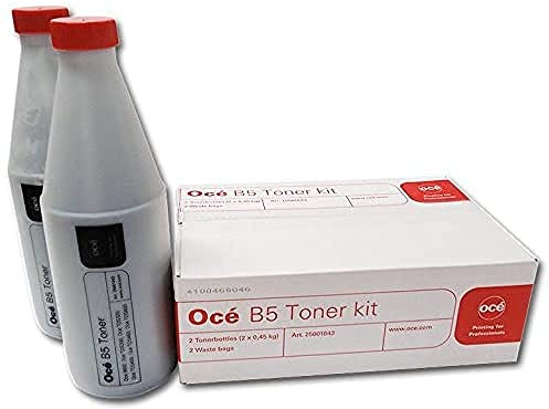 OCE 25001843 9600 Toner, 2 x 450 gram und 2 x Waste Box, schwarz