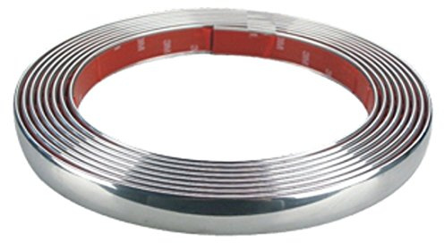 Baguette chrome pour voiture epaisseur du profil 21 x 3 mm
