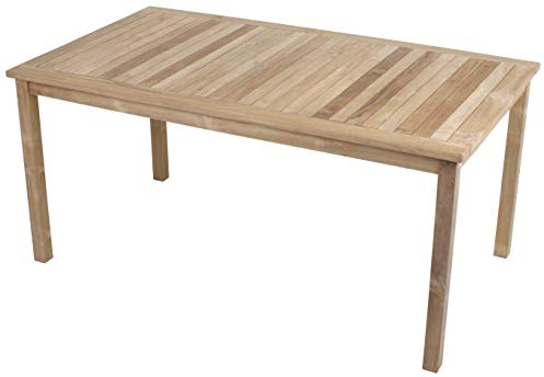 Garden Pleasure Esstische Tisch Solo, rechteckig, Teak braun