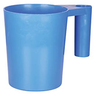 Blue Devil D.E. Schaufel mit Griff, perfekt für Schwimmbäder