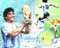 Unbekannt Poster, Diego Maradona (argentinische Nationalmannschaft), glänzend, A1, 84 x 61 cm