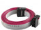 sourcing map Cable de cinta plana para la placa base FC8P 100cm IDC 8 pin Cable de extensión de unidad de disco duro