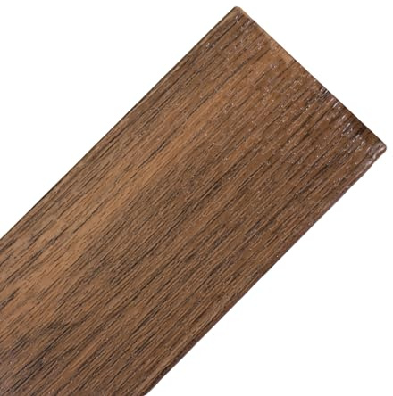 Fensterleiste Nussbaum 50 mm breit 6m lang Flachleiste Abdeckleiste Dekor Leiste farbig