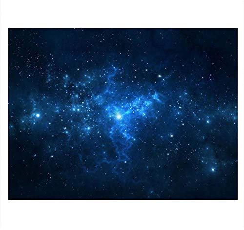 Fish Tank Poster Aquarium Background Backdrop PVC Adhesive Star Dust Starry Sky Decor Paper Cling Decals Sticker(76 * 46cm)