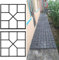 GOTOTOP Molde para Hacer Pavimentos Molde para Cemento Pavimento Molde de Hormigón Molde de Piedra para Jardin, Calle, Balcon 40 x 40cm