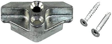 SI Siegenia Aubi Rastteil, Schließblech, Schliessplatte 2400 oder A2400TS (714324) incl. SN-TEC Montagematerial