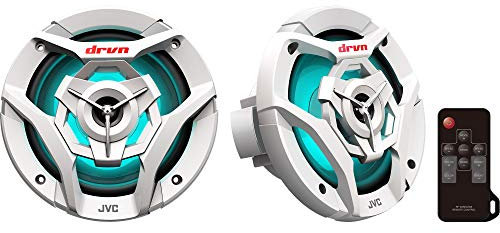 CS-DR621MWL | Car Stereo | Marine/Mortor Sports 6.5” (16cm) 2-Way Coaxial RGB Speakers | White