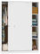 Miroytengo Armario Grande Tibet con 3 Puertas Correderas Roble Cambrian, Blanco Mate o Roble y Blanco 150x200cm