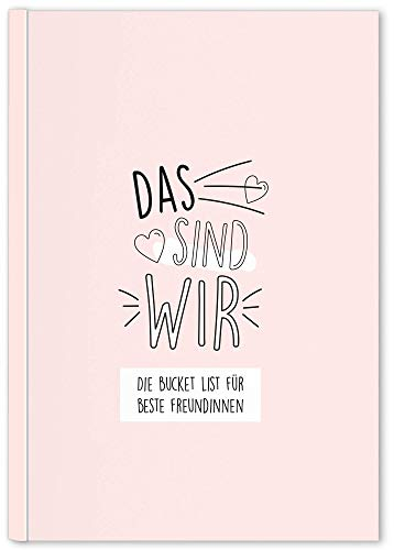 Cupcakes & Kisses® Bucket List Buch für Beste Freundinnen Geschenke für die BFF Geschenk Best Friends I Geschenkidee