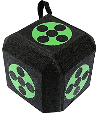 Stronghold Green Cube - 23x23x23cm - Zielwürfel; Ziel beim Bogenschießen, Bogensport mit Pfeil und Bogen, Würfel, Zielscheibe
