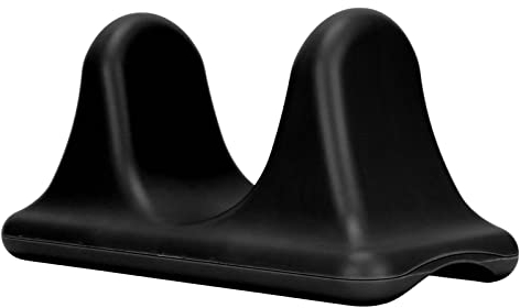 Psoas-Massagegerät, 28x14x13,5cm Abs Psoas Muskelmassagegerät, für Kniesehne, Oberschenkel, Innere Oberschenkel, Wade, Unterer Rücken, Oberer Rücken, Trizeps, Bizeps, Brust(Schwarz)