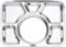 RSK Goods Stainless Steel 6 Compartment Thali, Food Serving Dinner Plate, Divided Dinner Tray/Lunch Container, Metal Plate, 1 Pc - 6 Sections (2)