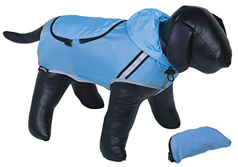 Nobby 64567 Hundemantel Rainy hellblau 36 cm
