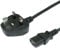 3 Pin UK Power Cable,AC Power Cable Mains 3 Pin Prong Plug,13A 3 Prong Power Cord For Air Conditioner,Refrigerator,Induction Cooker,Electric Cooker,Electric Fan,Electric Iron,Microwave Oven,etc (1.8M)