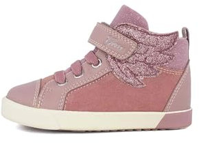 Geox Bébé Fille B Kilwi Girl A Basket, Rose Vieilli, 20 EU