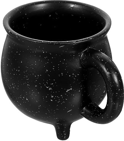 Abaodam Taza De Caldero De Bruja De Halloween Taza De Olla De Bruja De 450Ml Taza De Café De Bruja Taza De Té Gótica De Halloween Novedosos