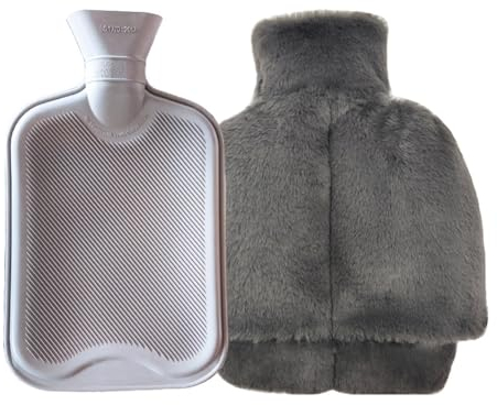 Fußwärmer Wärmflasche Ohne Strom, 2 in1 Wärmflasche Füße Weiche und Warme Fusswärmer für Schlafzimmer Wohnzimmer Büro