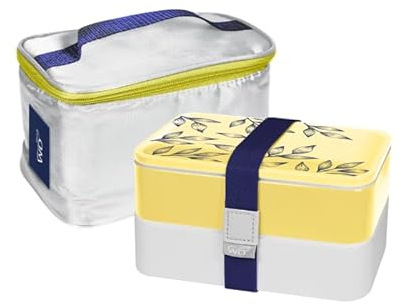 WD LIFESTYLE LUNCH BOX CON BORSETTA TERMICA GIALLA SCHISCETTA