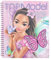 Depesche 12976 TOPModel Fairy Love - Malbuch mit Pailletten Design, 40 Model und Feen Motive zum kreativen Gestalten, inkl. einem Stickerbogen