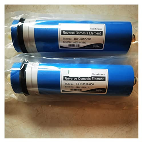 QZCX Wasser Filtersystem Trinkwasser, 2PCS 600 GPD Umkehrosmose Filter RO Membran ULP 3012-600 Membran Wasser Filter Patronen Ro System Filter