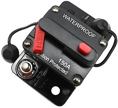 BUTPDYPEP 3 pièces 30A 40A 50A 60A 70A 80A 100A 120A 150A 200A 250A 300A AMP disjoncteur fusible réinitialiser 12-48V DC Voiture Bateau Auto étanche(70A)