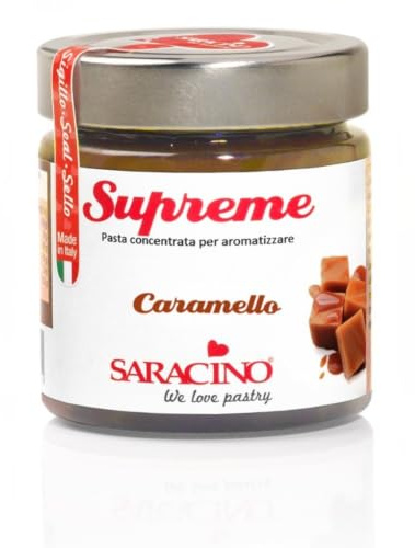 Saracino Pasta Concentrata Per Aromatizzare Da 200g (Caramello)