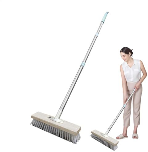 Vielseitige Reinigungskraft: Diese Bürste ist ideal für eine Reihe von Oberflächen und packt Zementböden, Keramikfliesen und Terrassen und stellt makellose Ergebnisse für - und Geschäftsräume Sich