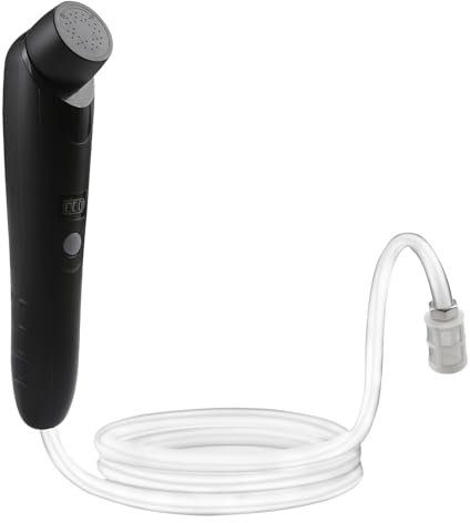 koopsmate Ducha portátil al Aire Libre,Ducha eléctrica portátil,ipx6 Impermeable,Carga USB,compacta y Ligera,Adecuada para Acampar al Aire Libre,Ducha de Playa,Senderismo,baño para Mascotas (Negro)