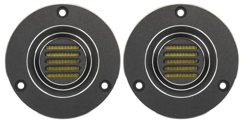 HIFIDIY LIVE 2 x HiFi-Hochtöner-Lautsprechereinheit, 8 Ohm, 30 W, Treble-Lautsprecher, Super Belt Typ Hochlautsprecher, AMT-65C