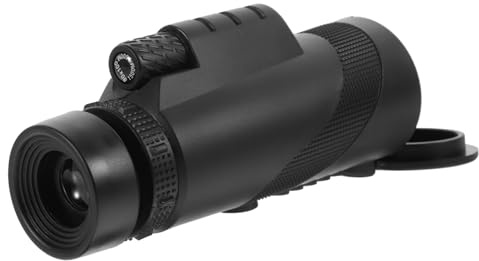 Kisangel Compact Portable Monocular Telescope High Magnification Lightweight Outdoor Travel Gadget for Birding Hiking and Wildlife Observation