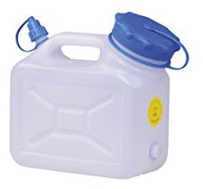 Kanister Weithals 6 Liter Trinkwasser-Kanister Wassertank 6L für Camping & Labor