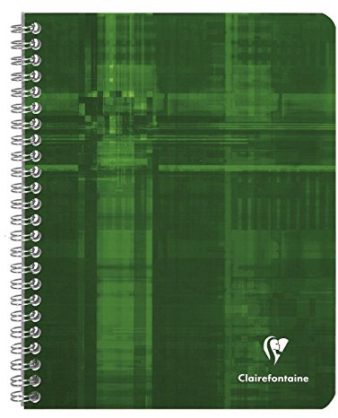 Clairefontaine 883C Collegeblock (16,5 x 21cm, liniert mit Rand, 60 Blatt) 1 Stück farbig sortiert