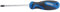 Draper 48932 865CS Number 2 Cross Slot Screwdriver with Soft Grip Handle, 100mm , Blue