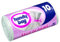 Handy Bag - Rouleaux de 20 Sacs Poubelle 10 L, Pour Salle de Bains, Fermeture a Liens Hermetique, Resistant, Anti-Fuites, 34 x 40 cm, Blanc