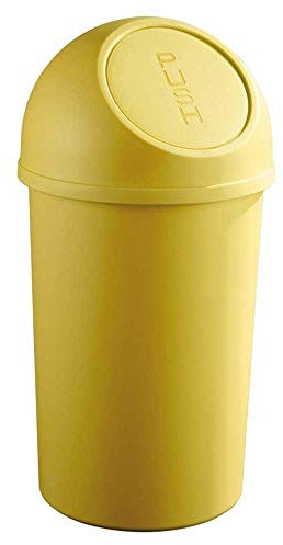helit H2401318 - Push-Abfallbehälter „the flip“ 45L, gelb