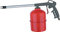 Aerotec Spritzpistole | Druckluftpistole mit Saugbecher 1,0 l für Kaltreiniger, Reinigungsmittel, Sprühöle | Rot, Kunststoff, Handgerät, SK-Anschluss