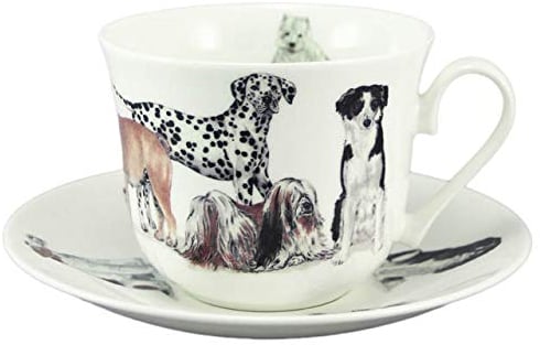 Roy Kirkham Jumbotasse & Untertasse Dogs Galore - 0,4l