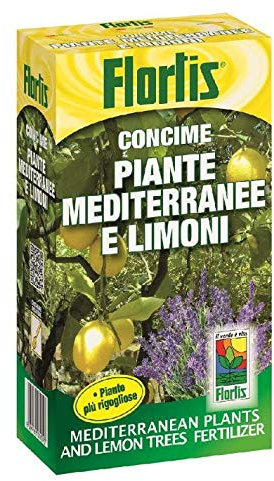 CONCIME PER PIANTE MEDITERRANEE E LIMONI 1000 G FLORTIS